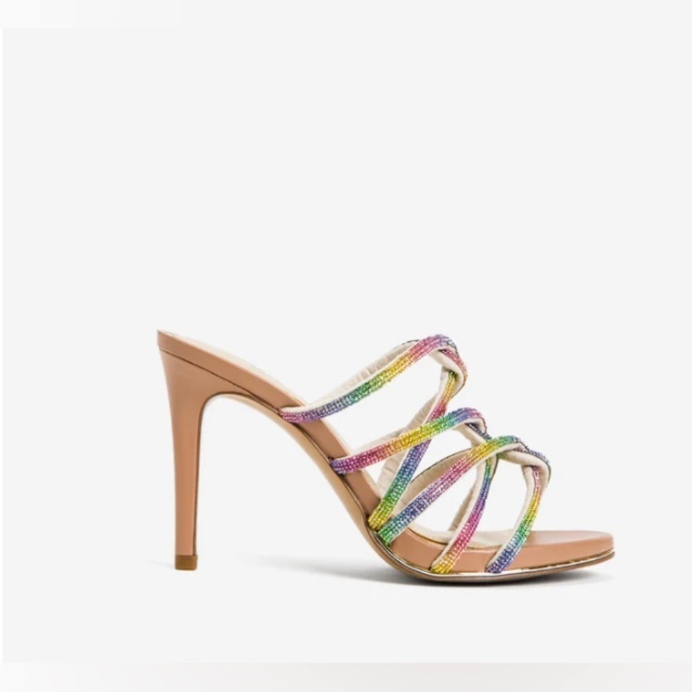 Kenneth Cole Brooke 95 Twisted Jeweled Heel